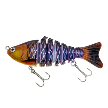 🐟 Mehrgliedriger, bionischer Schwimmköder – Realistische Bewegung, ansprechendes Design & ideal für den Fang großer Fische 🌊