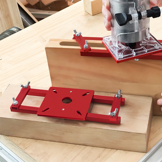 2-in-1 Unsichtbare-Befestigungsnut-Frässchablone