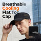 💪 Outdoor-Cap mit Mesh-Einsätzen und flachem Schirm