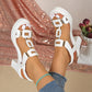 👡 Neu 2026 | T-Steg-Sandalen mit Blockabsatz