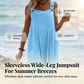 ✨Ärmelloser Jumpsuit mit weitem Bein für eine sommerliche Brise