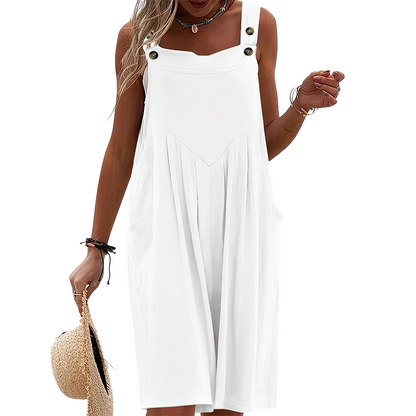 ✨Ärmelloser Jumpsuit mit weitem Bein für eine sommerliche Brise