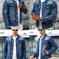 🧥 Jetzt 49 % Rabatt! 👖 Herren-Jeansjacke im lässigen Vintage-Look – Zeitloses Design, strapazierfähiger Stoff und funktionale Taschen ✨