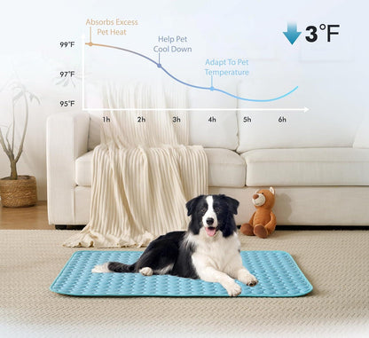 🐶 Kühlmatte für Hunde – 4-mal effektivere Kühlung für heiße Sommertage ❄️✨