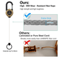 💥🏆Retractable Carabiner Keychain 🎣 – 65cm Steel Cord, Heavy-Duty Badge Reel, Lightweight EDC Tool for Keys, ID & Outdoor Use