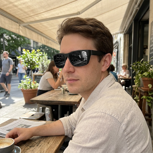 😎🕶️ Polarisierte Unisex-Sonnenbrille für Laufen, Radfahren, Autofahren und Sport