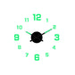3D DIY Leuchtende Acryl-Wanduhr Set